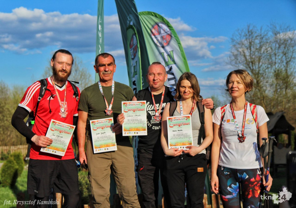 Piekielna trasa przez powiat konecki! Ponad 230 osób ukończyło maraton [fotorelacja]