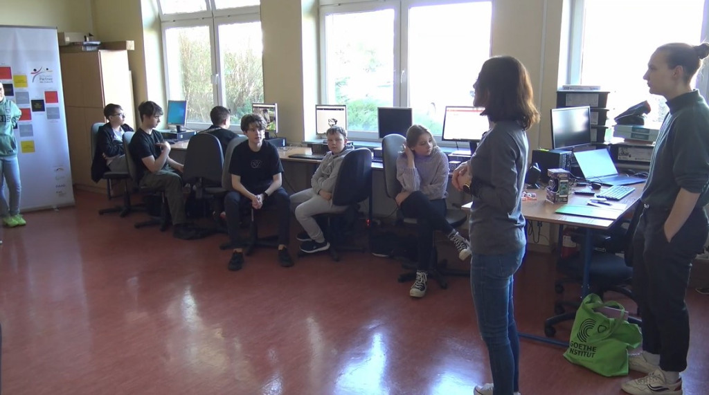 W Stadnickiej Woli uczyli się programować gry w ramach współpracy z Goethe-Institut [wideo, zdjęcia]