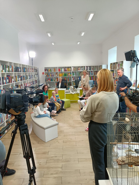 Konecka Biblioteka będzie gwiazdą TVP Kultura [zdjęcia]