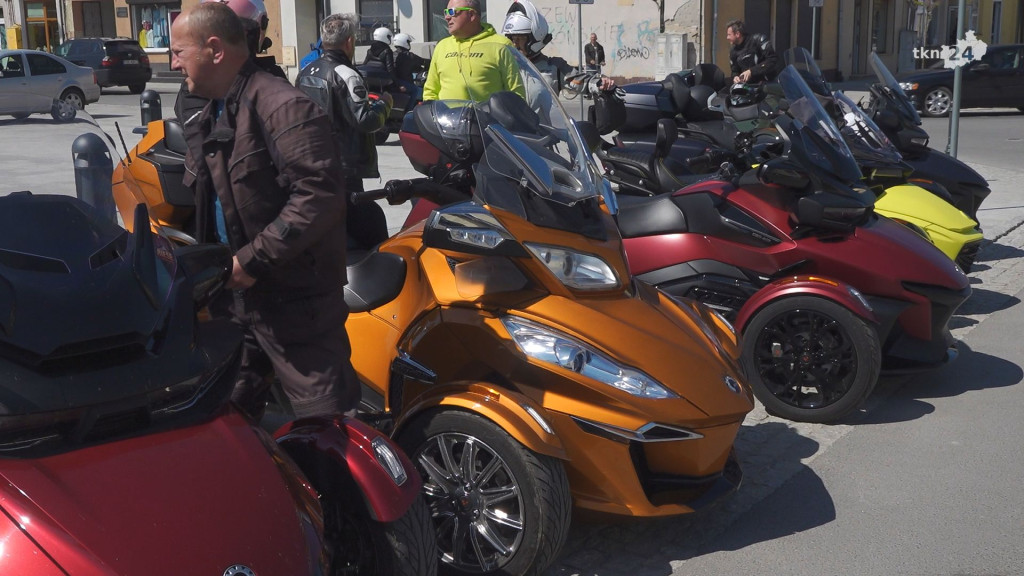 Trójkołowe motocykle zjechały się na Konecczyznę! [wideo, zdjęcia]