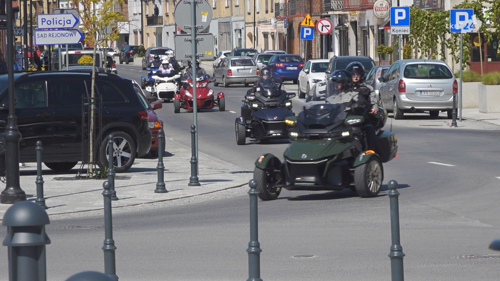 Trójkołowe motocykle zjechały się na Konecczyznę! [wideo, zdjęcia]