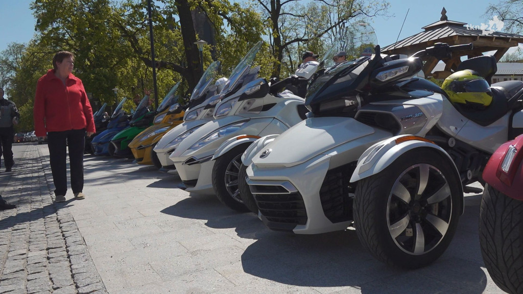 Trójkołowe motocykle zjechały się na Konecczyznę! [wideo, zdjęcia]