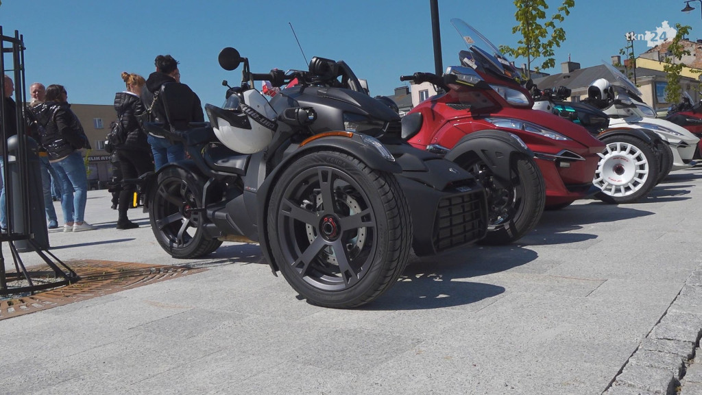 Trójkołowe motocykle zjechały się na Konecczyznę! [wideo, zdjęcia]