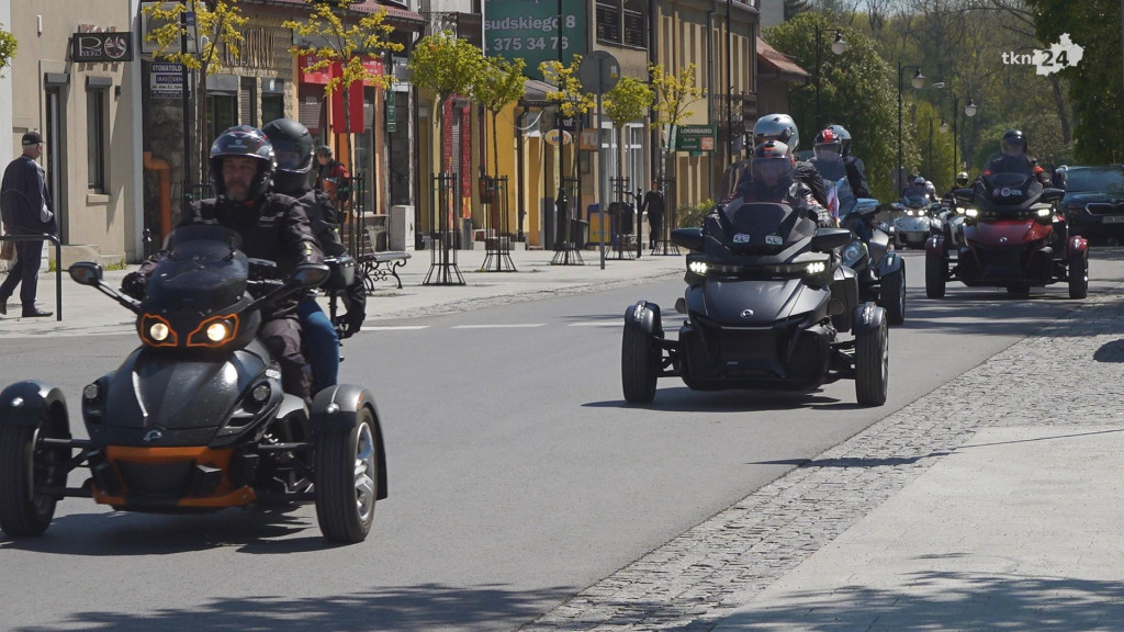 Trójkołowe motocykle zjechały się na Konecczyznę! [wideo, zdjęcia]