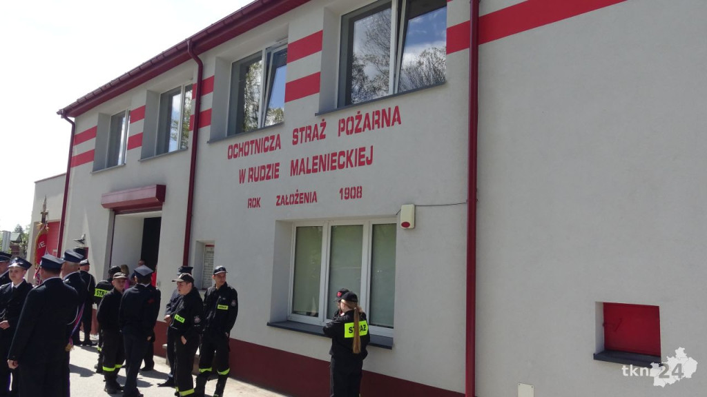 Świętowali strażacy z gminy Ruda Maleniecka [wideo, zdjęcia]