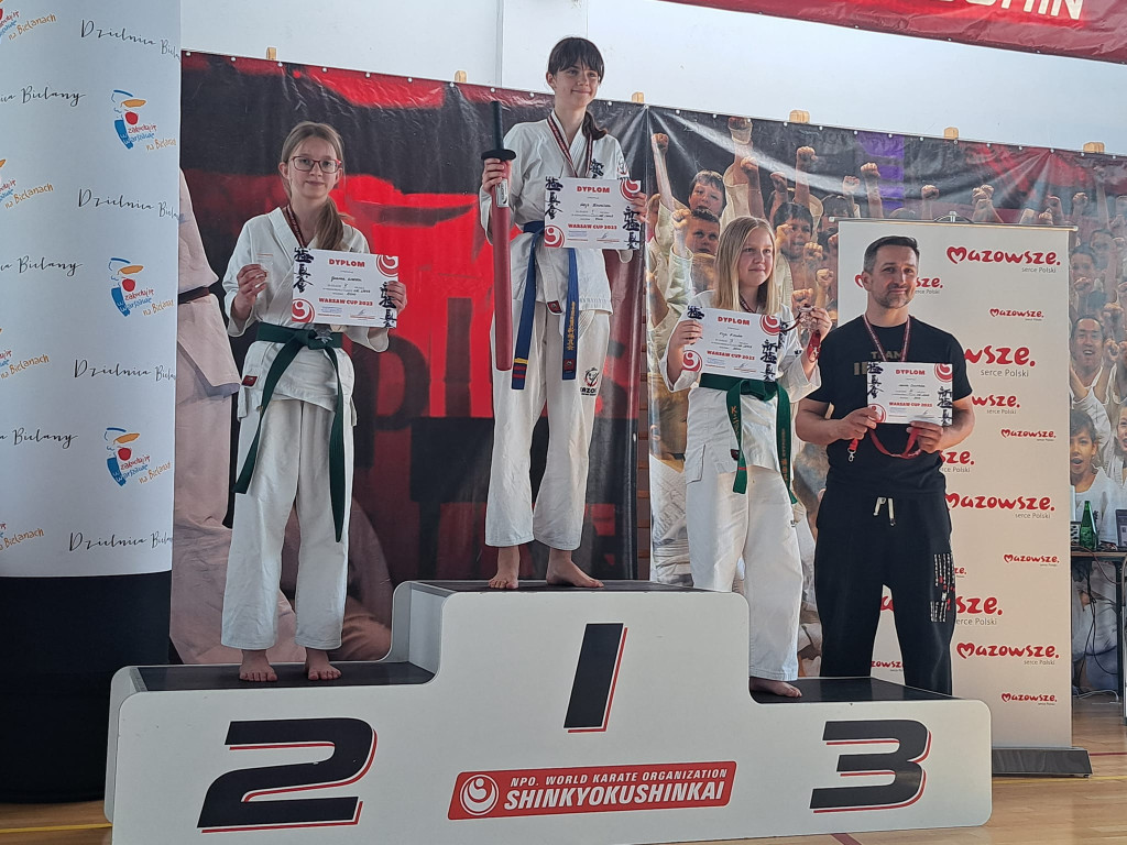 Konecki Klub Karate na Warsaw Cup. Znów worek medali! [zdjęcia]