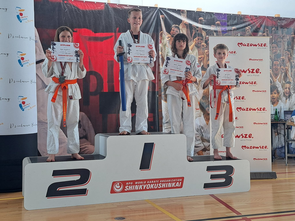 Konecki Klub Karate na Warsaw Cup. Znów worek medali! [zdjęcia]