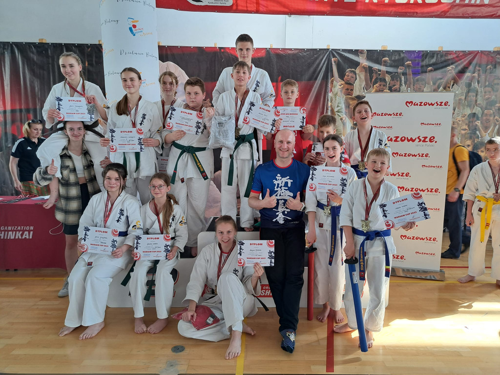 Konecki Klub Karate na Warsaw Cup. Znów worek medali! [zdjęcia]