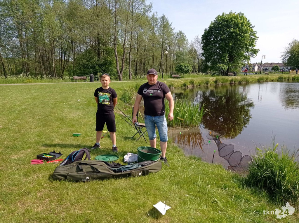 Z wędką na Dzień Dziecka. Zawody na Browarach w Końskich