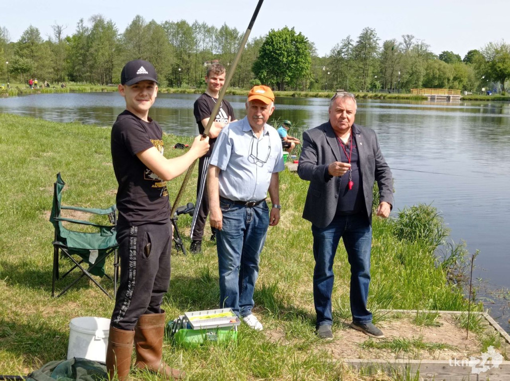 Z wędką na Dzień Dziecka. Zawody na Browarach w Końskich