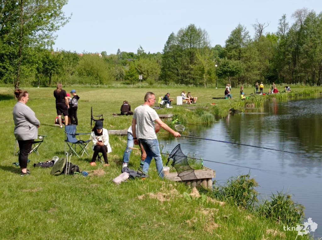 Z wędką na Dzień Dziecka. Zawody na Browarach w Końskich
