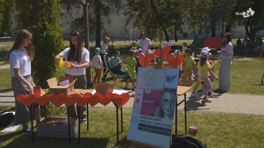 Profilaktyczny piknik na Dzień Dziecka w Końskich [wideo, zdjęcia]