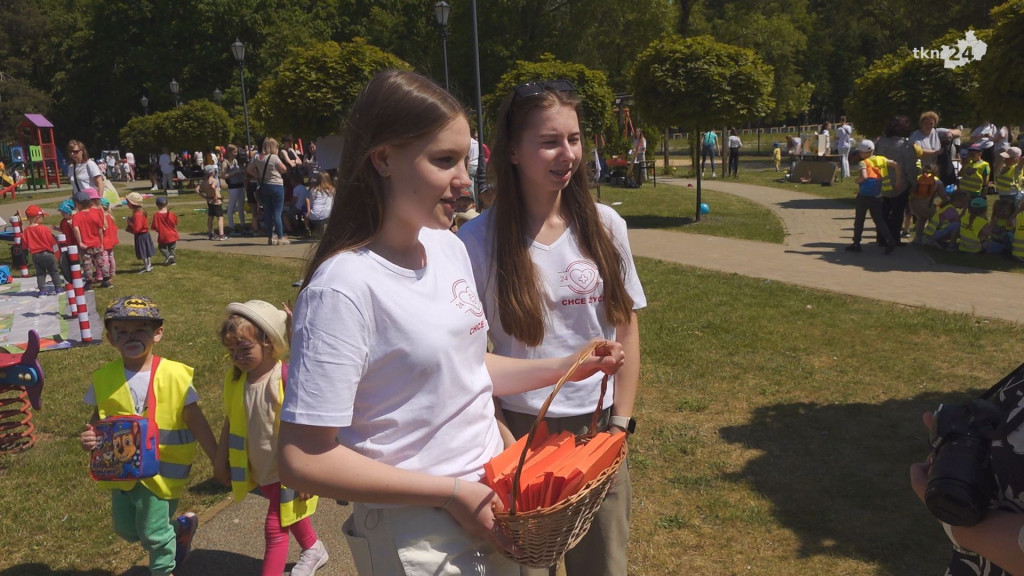 Profilaktyczny piknik na Dzień Dziecka w Końskich [wideo, zdjęcia]