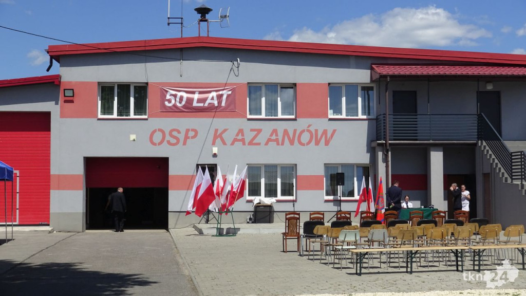 Dzień Strażaka i 50 lat OSP Kazanów [wideo, zdjęcia]