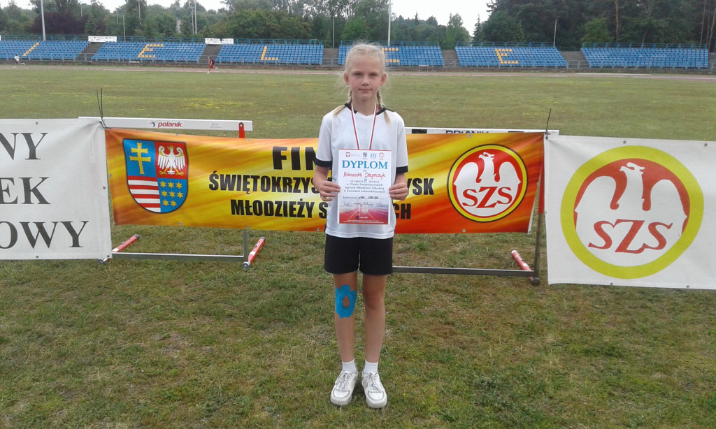 Aleksandra Szymczyk z brązowym medalem w finałach wojewódzkich