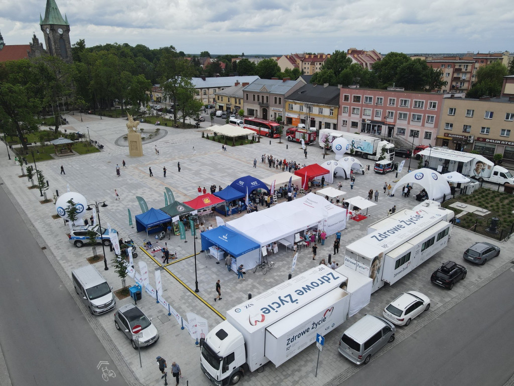 Zdrowe Życie. Duże zainteresowanie zdrowotnym eventem w Końskich [wideo, zdjęcia]