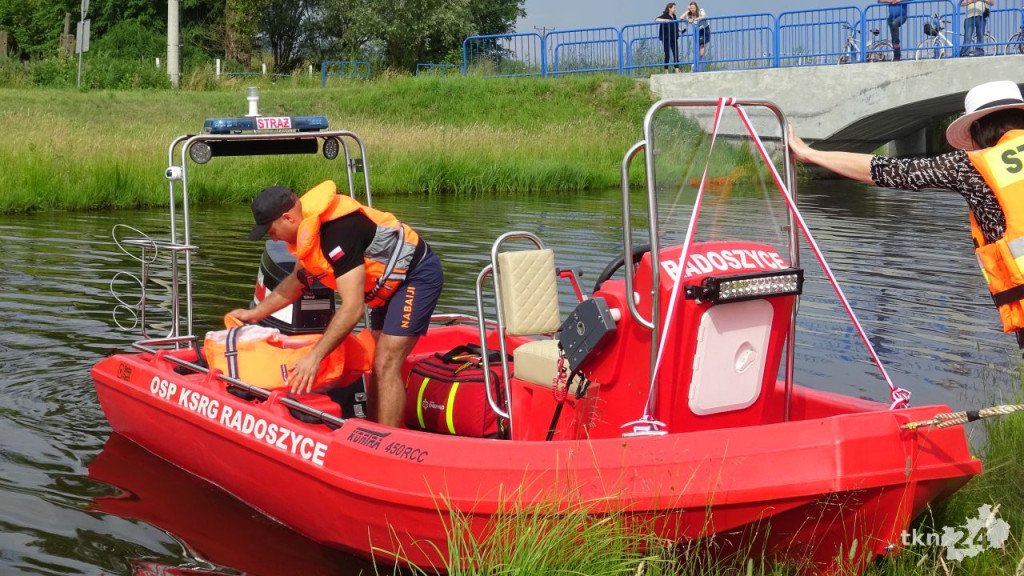 Gmina Radoszyce ma drugą łódź strażacką [wideo, zdjęcia]