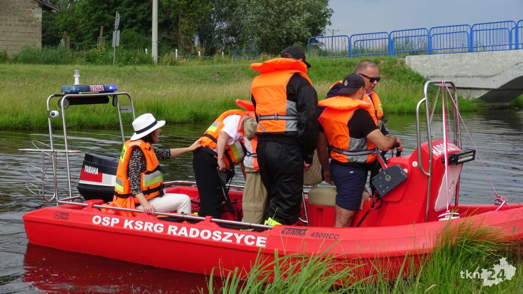 Gmina Radoszyce ma drugą łódź strażacką [wideo, zdjęcia]