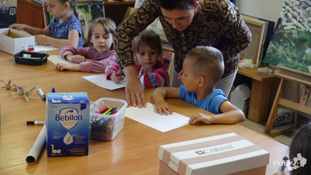 Wakacyjne zajęcia dla dzieci w GCKiB Gowarczów [wideo, zdjęcia]