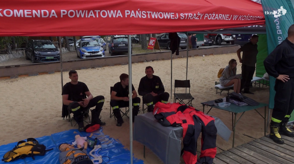 Kręci ich bezpieczeństwo nad wodą. Profilaktyczne wydarzenie w Sielpi [wideo, zdjęcia]