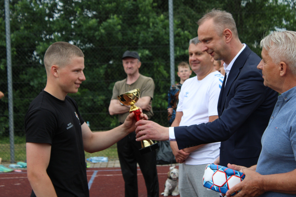 OSP Gosań wygrywa strażacki turniej o Puchar Wójta Gminy Smyków