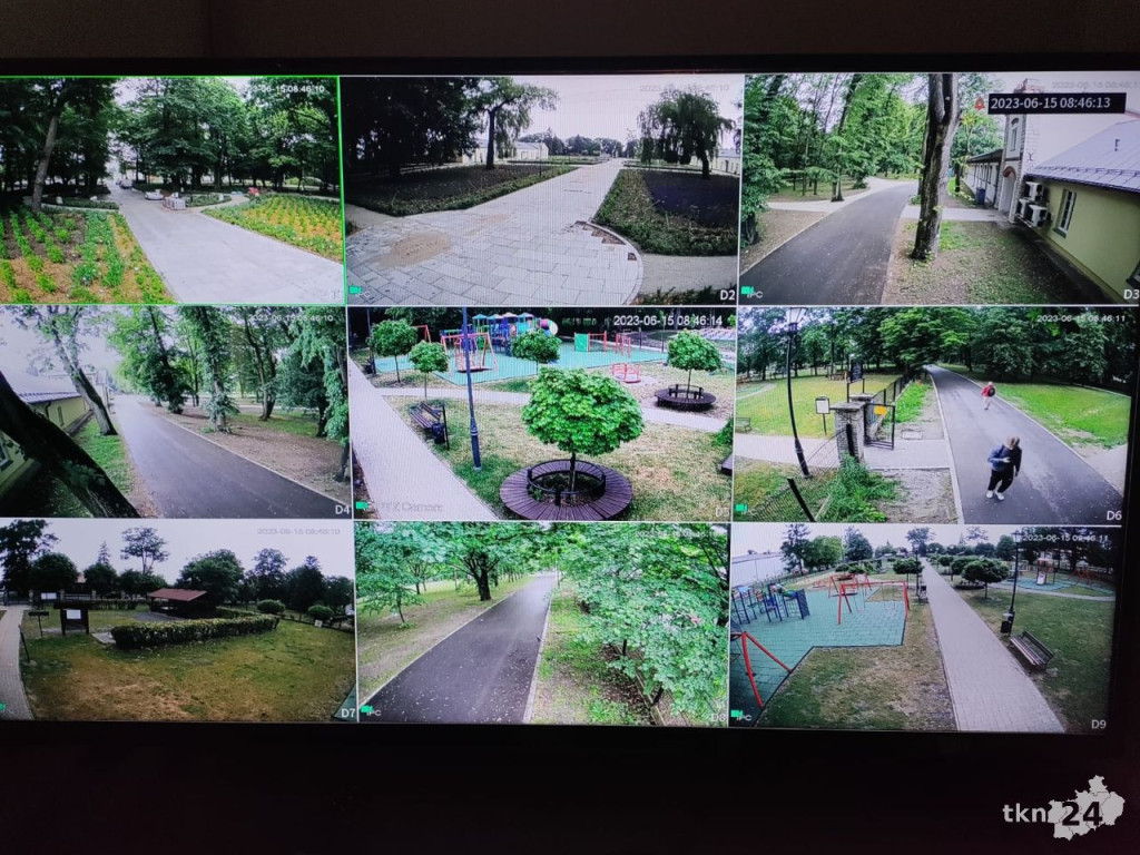 Park w Końskich pięknieje! Jest już monitoring [wideo, zdjęcia]