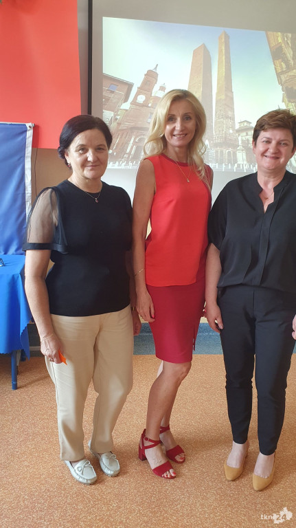 Uczniowie Ekonomika po stażach w Bolonii. Szkoła podsumowuje projekt [zdjęcia]