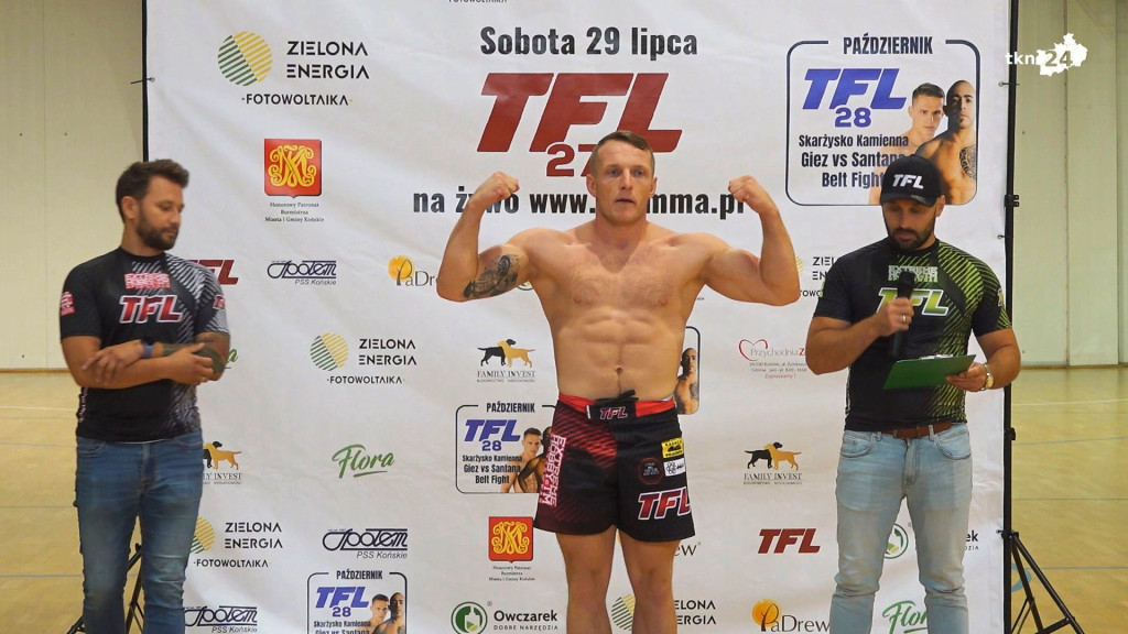 Gala TFL 27 - ważenie zawodników oraz zmiana godziny [WIDEO]