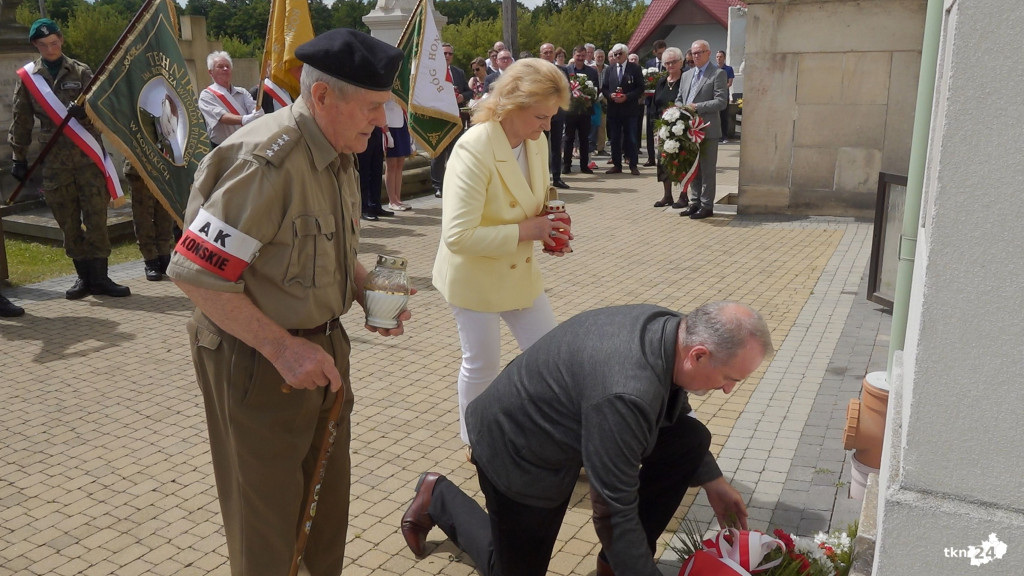 Uczcili 79. rocznicę `Akcji Burza` w Końskich [wideo, zdjęcia]
