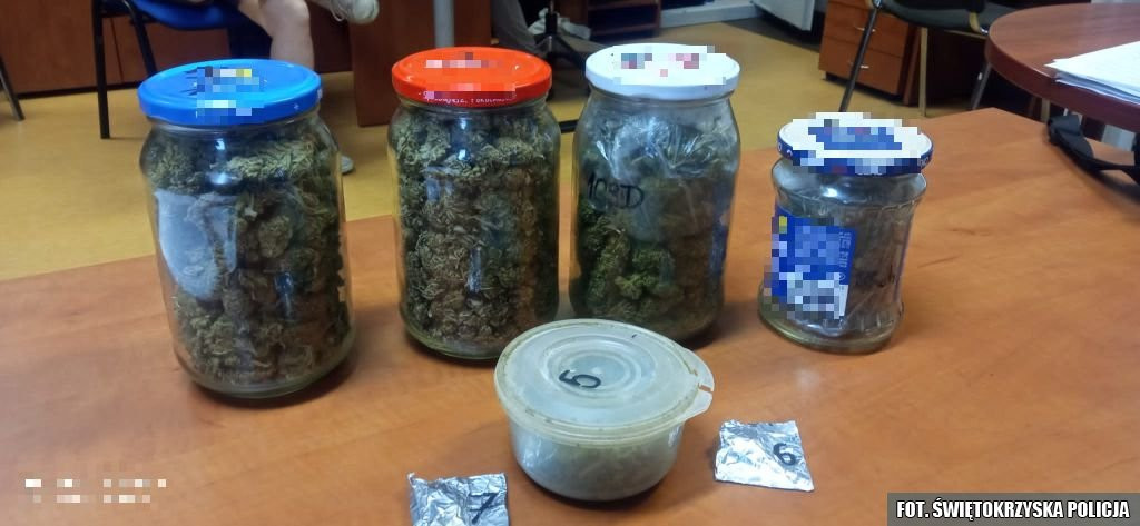 Odpowie za uprawę konopi i produkcję bimbru [zdjęcia]