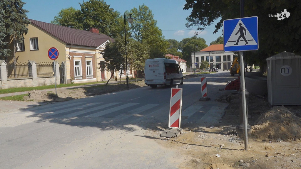 Postępy w przebudowie głównych koneckich ulic [wideo]