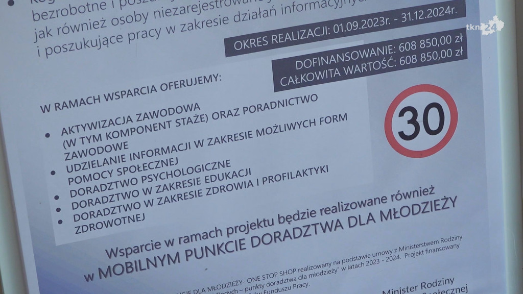 Urząd Pracy w Końskich z nowymi możliwościami dla młodych! [wideo]