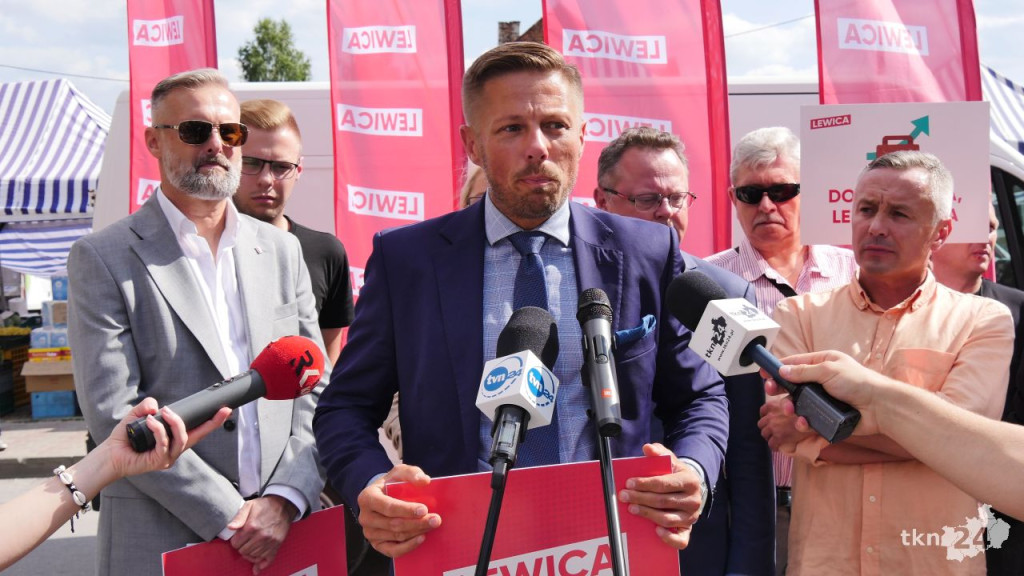 Szejna wzywa Kaczyńskiego na pojedynek. Konferencja Nowej Lewicy w Końskich [wideo]