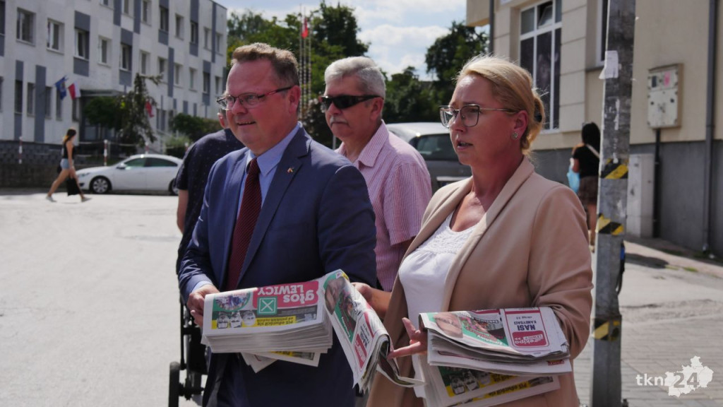 Szejna wzywa Kaczyńskiego na pojedynek. Konferencja Nowej Lewicy w Końskich [wideo]