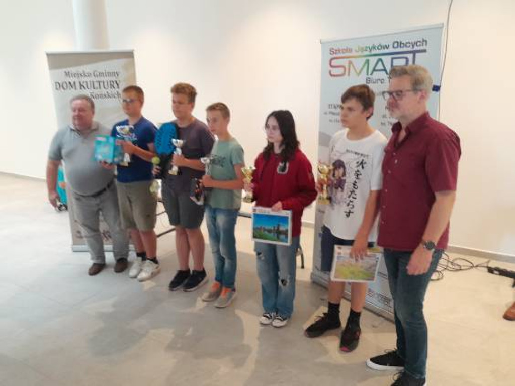Młodzi szachiści zagrali o Puchar Dyrektora Koneckiego Centrum Kultury [zdjęcia]