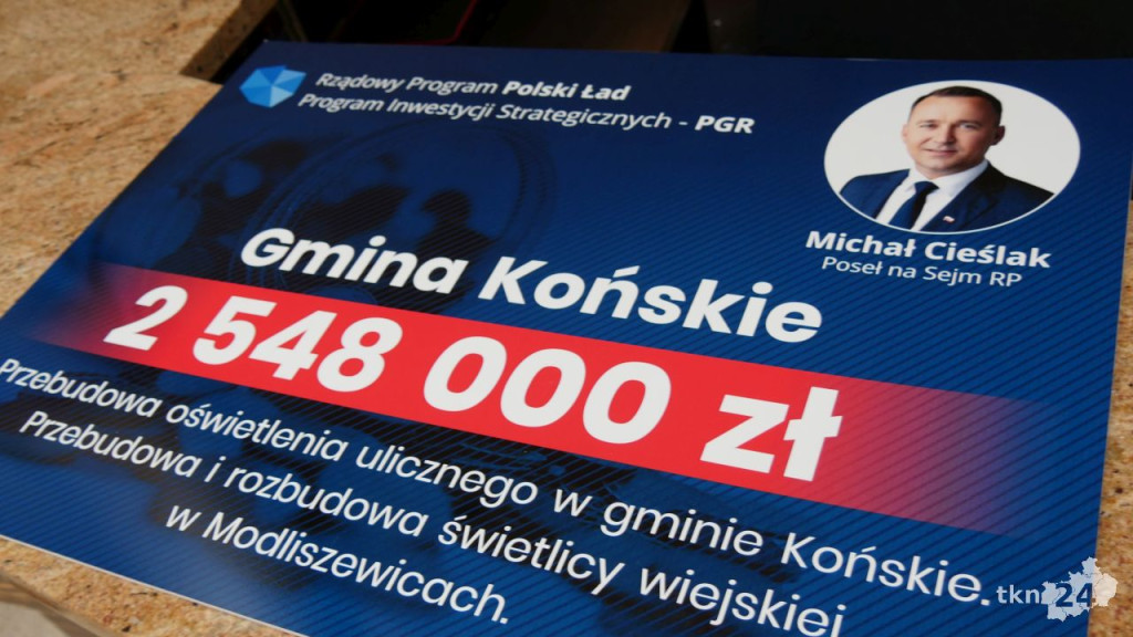 Adam Bielan i Michał Cieślak na otwartym spotkaniu w Końskich [wideo, zdjęcia]