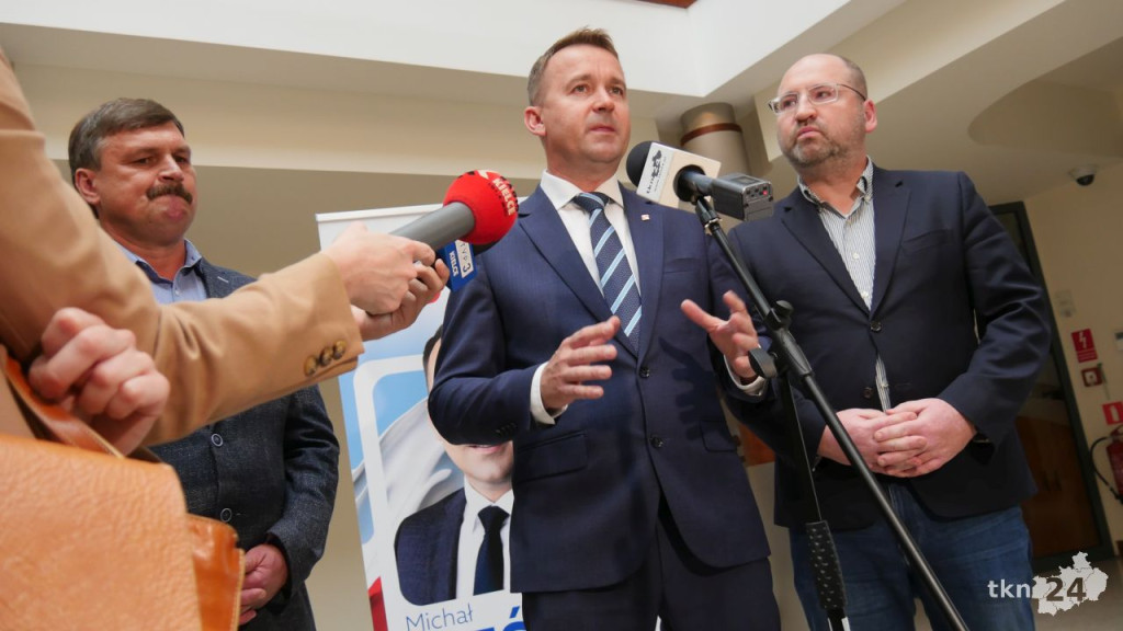 Adam Bielan i Michał Cieślak na otwartym spotkaniu w Końskich [wideo, zdjęcia]