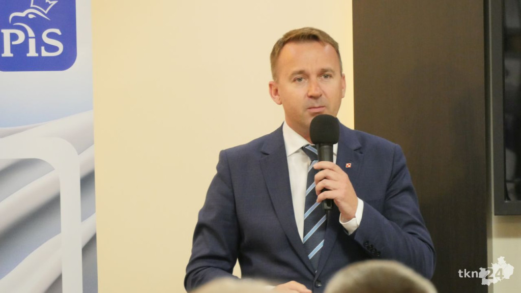 Adam Bielan i Michał Cieślak na otwartym spotkaniu w Końskich [wideo, zdjęcia]