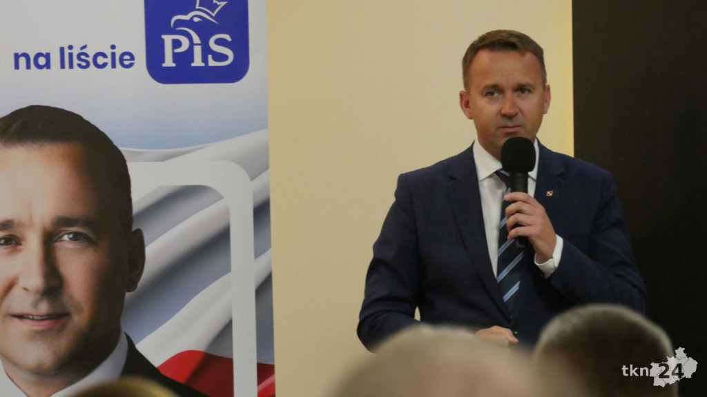 Adam Bielan i Michał Cieślak na otwartym spotkaniu w Końskich [wideo, zdjęcia]
