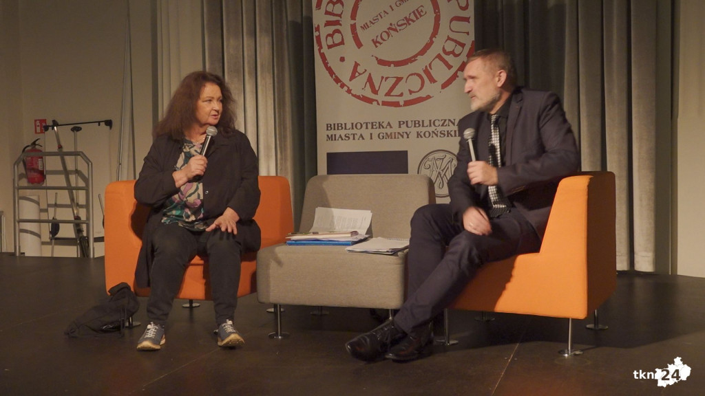 WIDEO: Spotkanie z Anną Dymną w Końskich