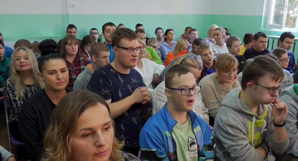 Anna Dymna odwiedziła niepełnosprawne dzieci w Baryczy [wideo, zdjęcia]