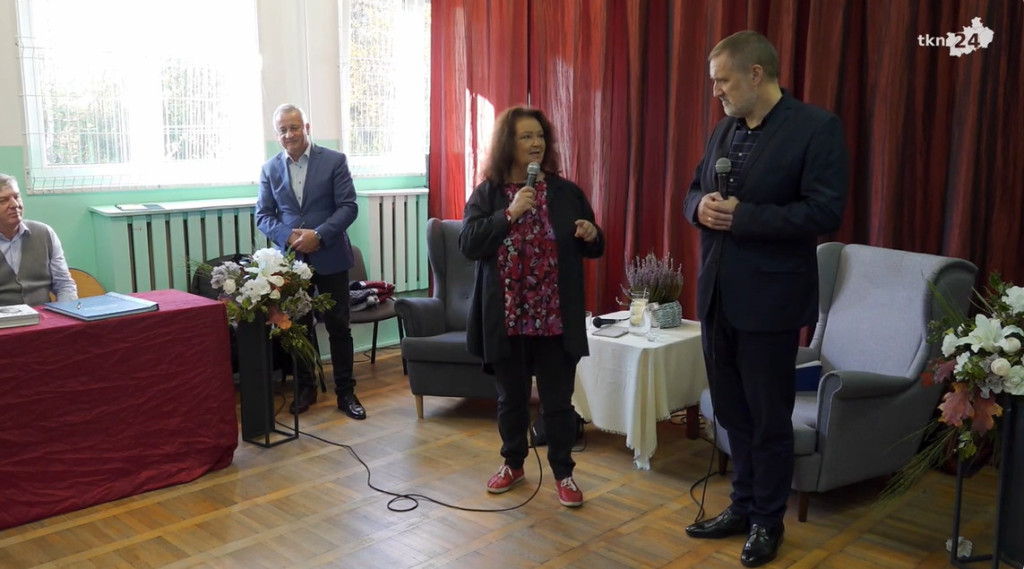 Anna Dymna odwiedziła niepełnosprawne dzieci w Baryczy [wideo, zdjęcia]