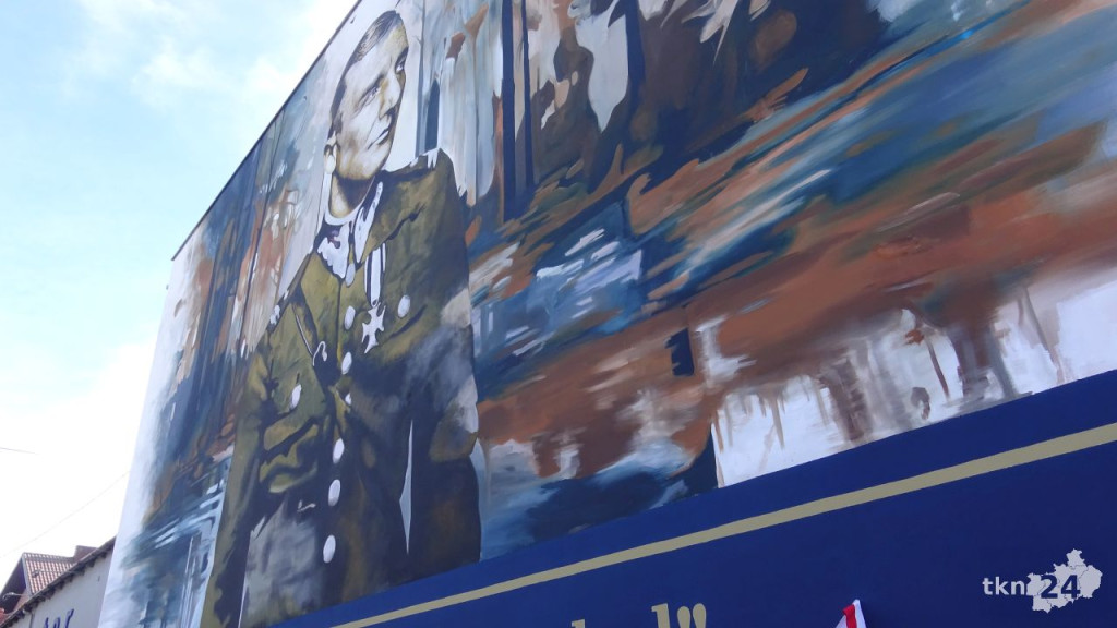 Hubal: narodziny legendy. W Radoszycach powstał efektowny mural [wideo, zdjęcia]