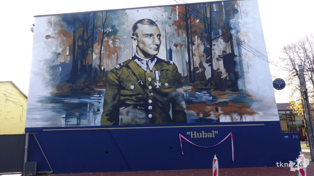 Hubal: narodziny legendy. W Radoszycach powstał efektowny mural [wideo, zdjęcia]
