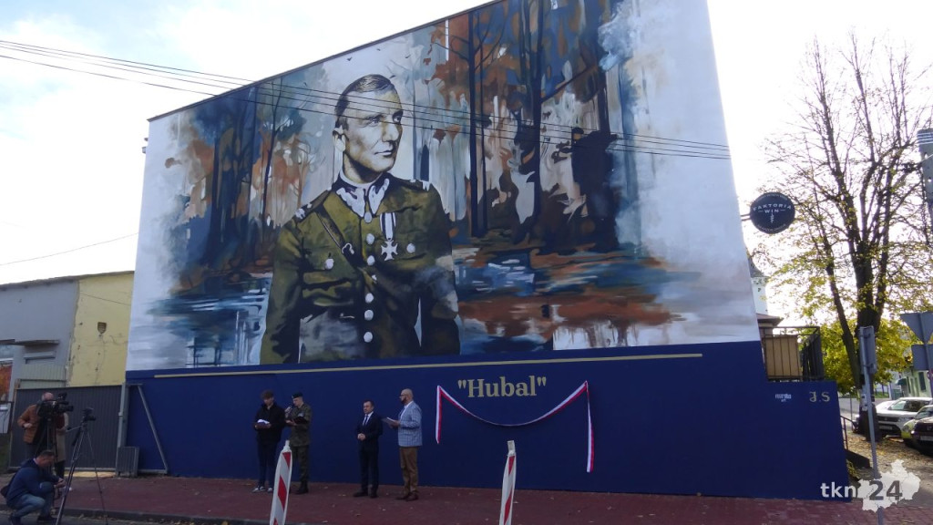 Hubal: narodziny legendy. W Radoszycach powstał efektowny mural [wideo, zdjęcia]