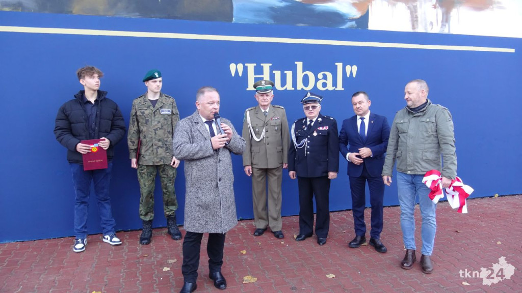 Hubal: narodziny legendy. W Radoszycach powstał efektowny mural [wideo, zdjęcia]