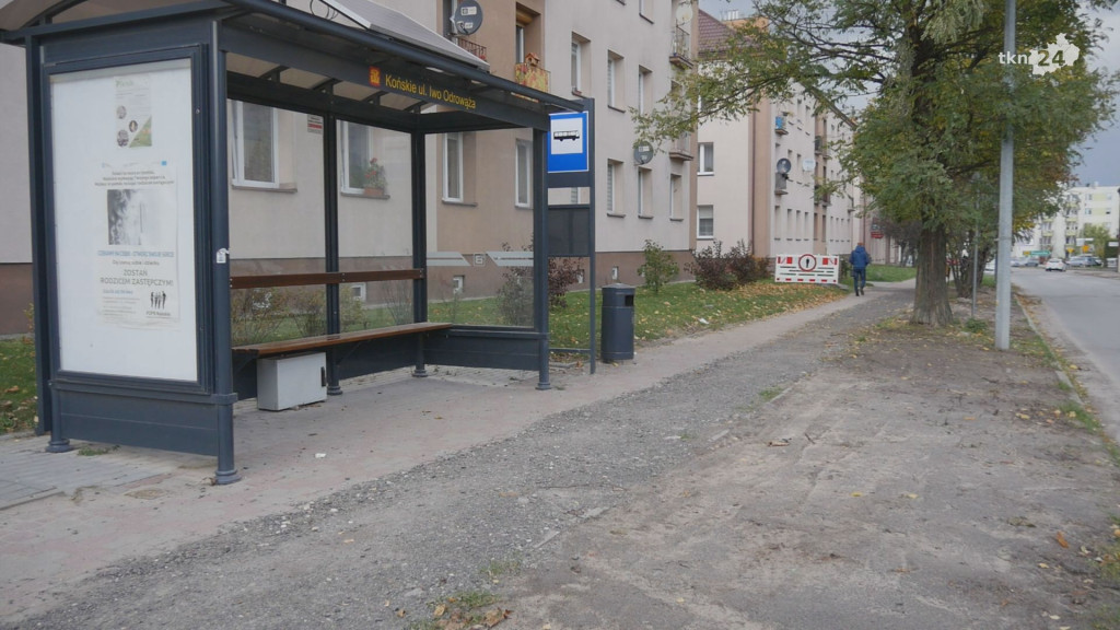 Trwa budowa dużego ronda w Końskich. Burmistrz odpowiada na pytania mieszkańców [wideo, zdjęcia]