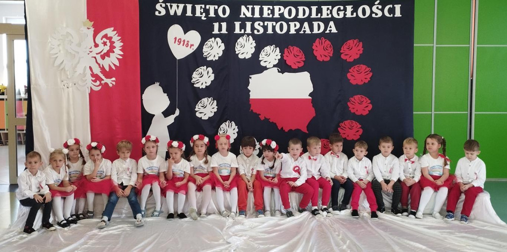 Smykowskie przedszkolaki z dumą świętowały Niepodległość [zdjęcia]