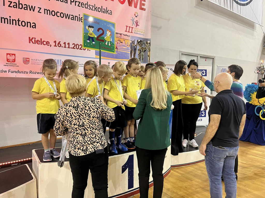 Przedszkole nr 2 na Świętokrzyskiej Olimpiadzie Przedszkolaka