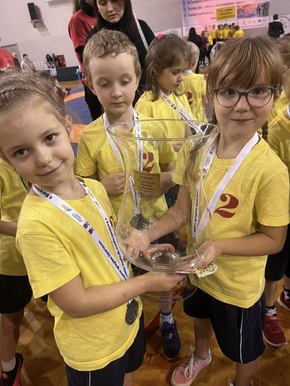 Przedszkole nr 2 na Świętokrzyskiej Olimpiadzie Przedszkolaka